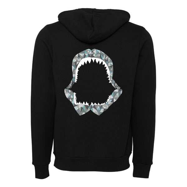 Shark Jaw Fleece Pullover Hoodie