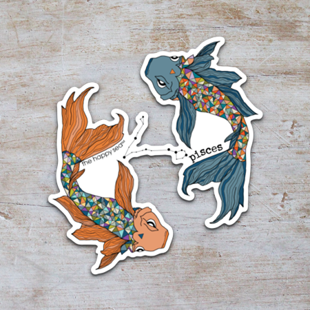 Pisces Vinyl Sticker