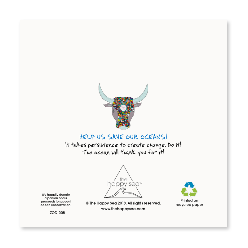 Taurus - Greeting Card