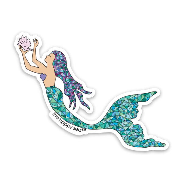 Mermaid Vinyl Sticker 4"